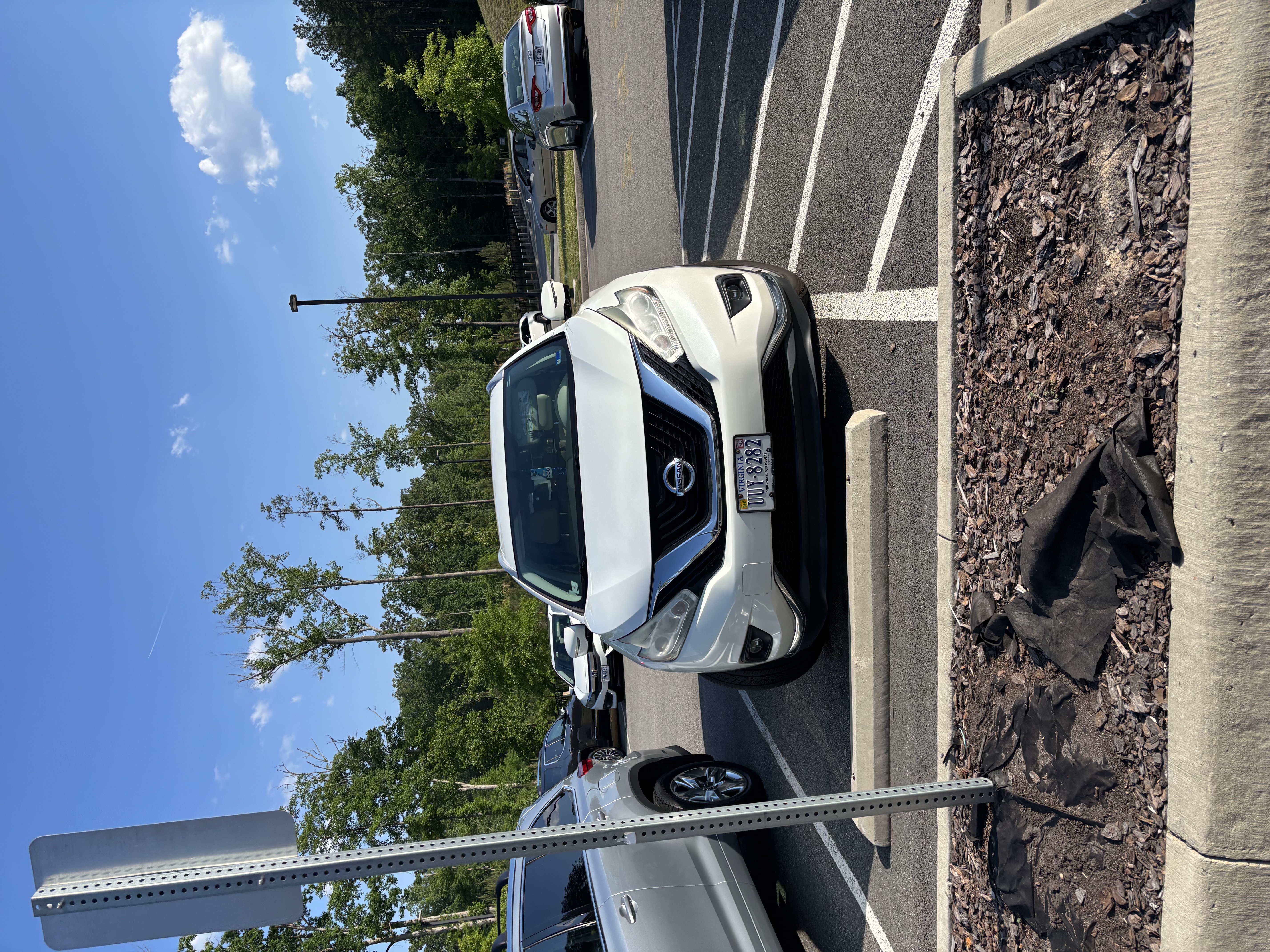 Vehicle illegally parked in handicap spot at Magnolia Academy Children's Center, Moseley VA — May 20, 2026 (photo 2 of 2)